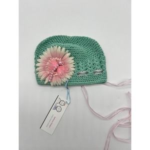 Sydlicious Designs Infant Crochet Flower Hat